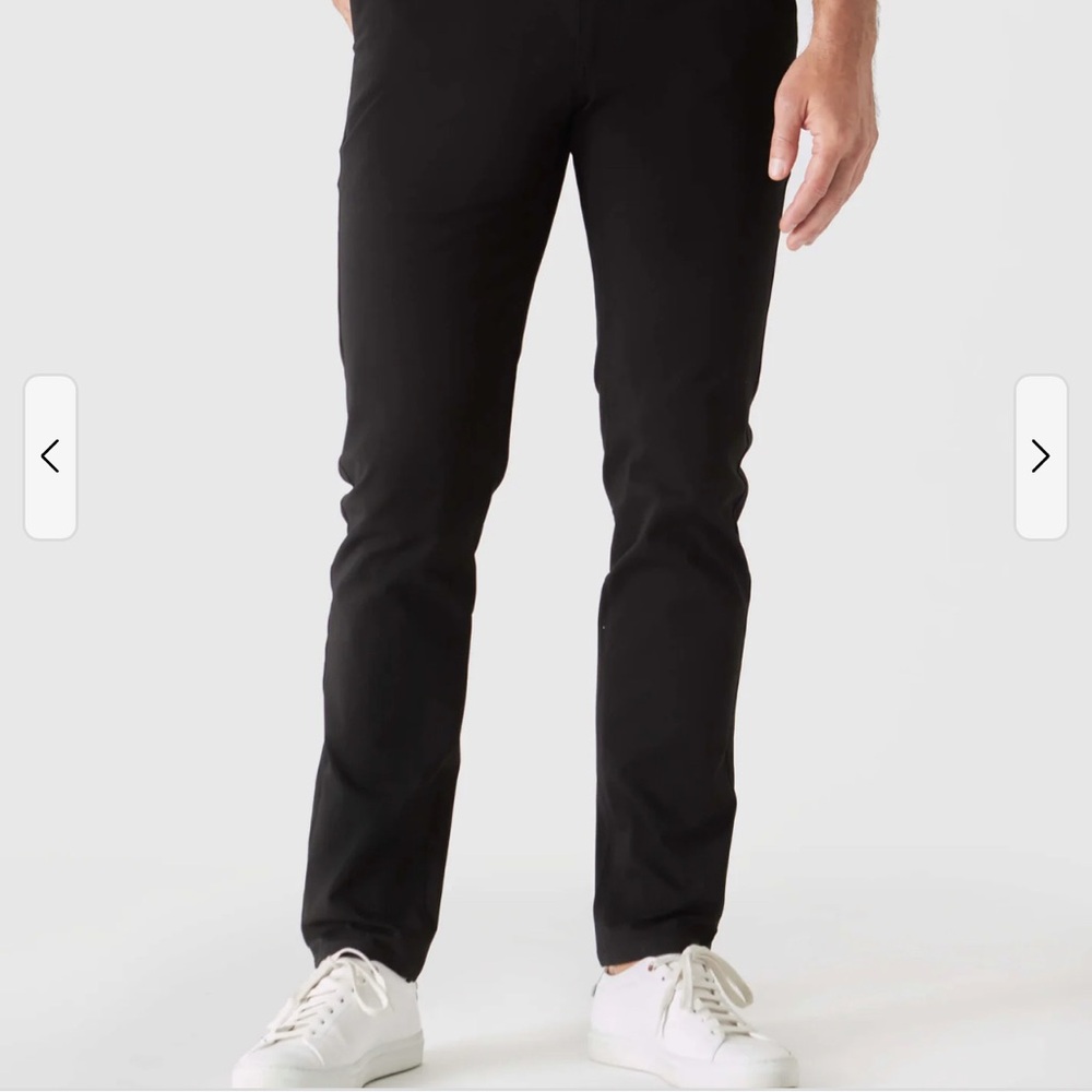 Brand New- Never Worn Men’s Black True Classic slim fit pants